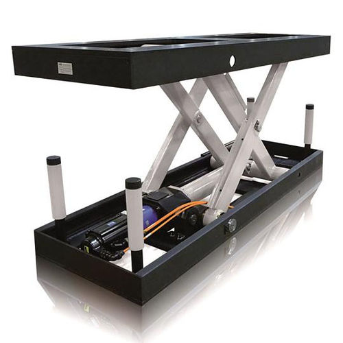 Table élévatrice à ciseaux - FlexLifter IRL series - ABB Robotics - électro-hydraulique / stationnaire / sur mesure