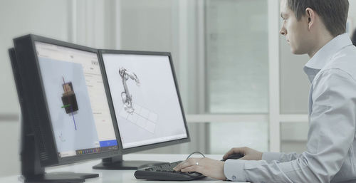 Logiciel pour solutions de découpe - RobotStudio  - ABB Robotics - de simulation / de programmation / de calibration