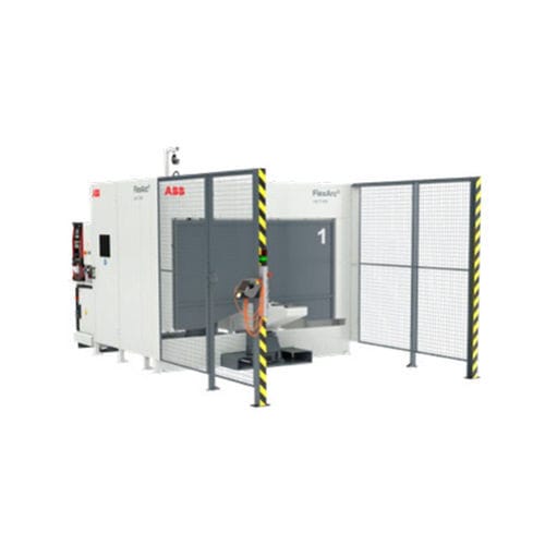 Cellule robotisée de soudage - FlexArc Lite C - ABB Robotics - de soudage à l'arc / pour l'industrie automobile / compact