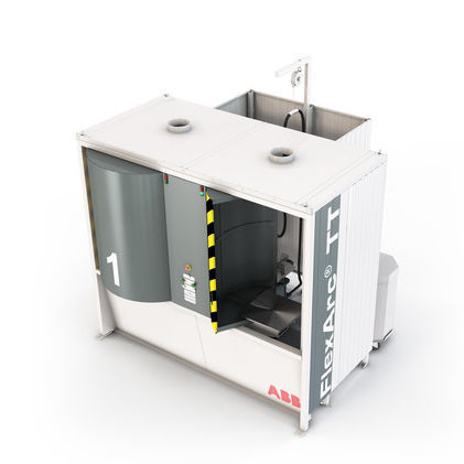 Cellule robotisée de soudage - FlexArc TT - ABB Robotics - de soudage à l'arc / d'alimentation