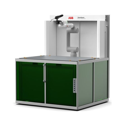 Cellule robotisée de soudage - OmniVance&trade;- Lite - ABB Robotics - de soudage à l'arc / d'alimentation / collaboratif