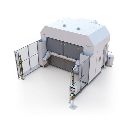 Cellule robotisée de soudage - FlexArc K - ABB Robotics - de soudage à l'arc / d'alimentation / pour l'industrie automobile