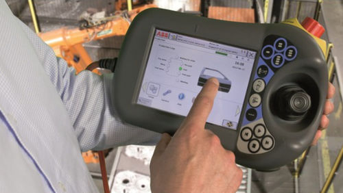 Logiciel d'automatisation - Production Screen - ABB Robotics - de commande / de communication / configuration