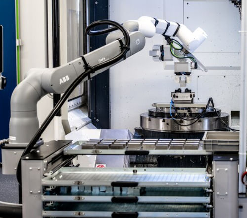 Système de programmation de robot simplifié - Machine Tending Template - ABB Robotics