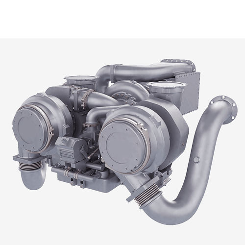 Turbocompresseur compact - Power2  - Accelleron - pour moteur diesel / pour applications ferroviaires / pour usage intensif