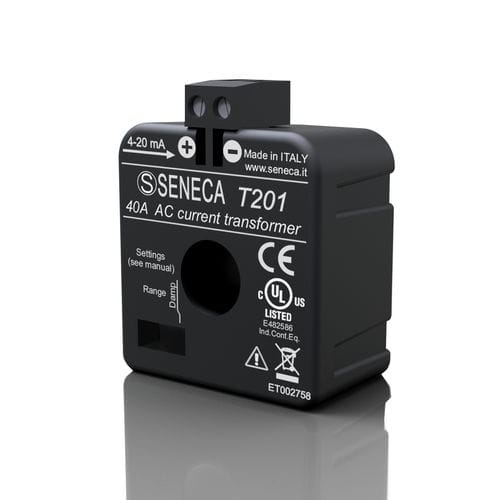Transducteur de courant à boucle ouverte - T201 - SENECA | AUTOMATION INTERFACES - sur rail DIN / AC / DC