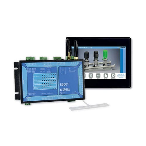 Contrôleur de pompe mesure de niveau et débit - S6001 PC - SENECA | AUTOMATION INTERFACES