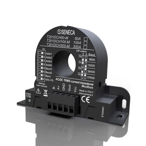 Transducteur de courant à effet Hall - T201DCH300-M - SENECA | AUTOMATION INTERFACES - sur rail DIN / AC / DC