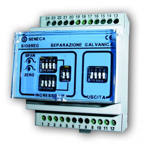 Convertisseur/isolateur tension / courant - S109REG series - SENECA | AUTOMATION INTERFACES - galvanique