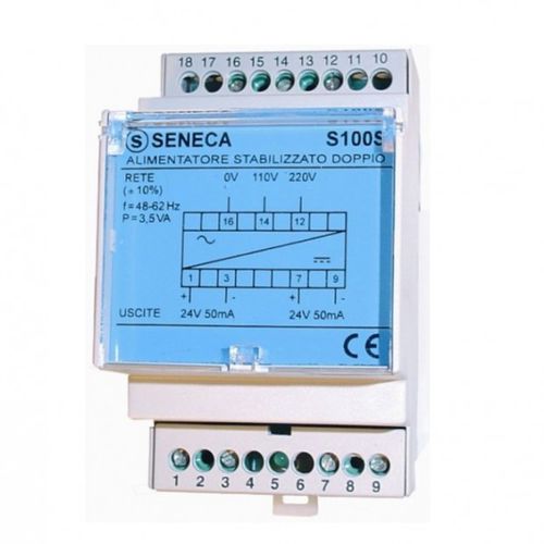 Alimentation électrique à montage sur panneau - S100S - SENECA | AUTOMATION INTERFACES - AC/DC / stabilisée
