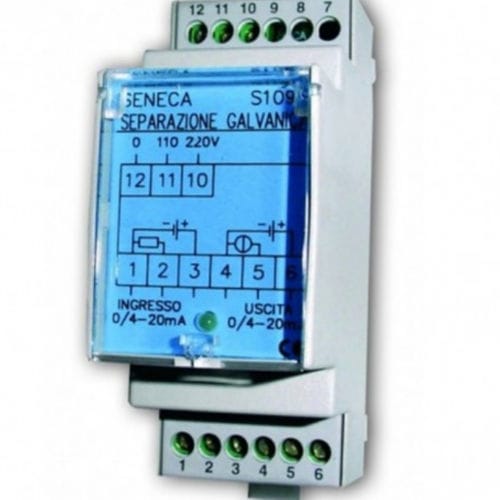 Convertisseur de signal analogique - S109S - SENECA | AUTOMATION INTERFACES - à isolation galvanique