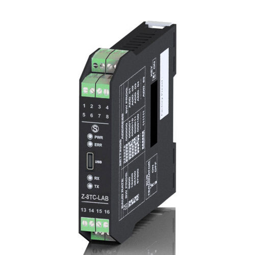 Module d'entrée analogique - Z-8TC-SI-LAB - SENECA | AUTOMATION INTERFACES - Modbus RTU / RS485 / à 8 entrées