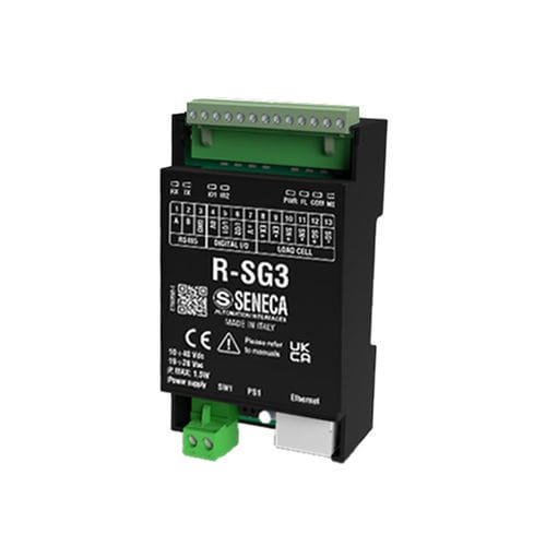 Module d'entrée analogique - R-SG3 - SENECA | AUTOMATION INTERFACES - Ethernet / Modbus RTU / pour jauge de contrainte
