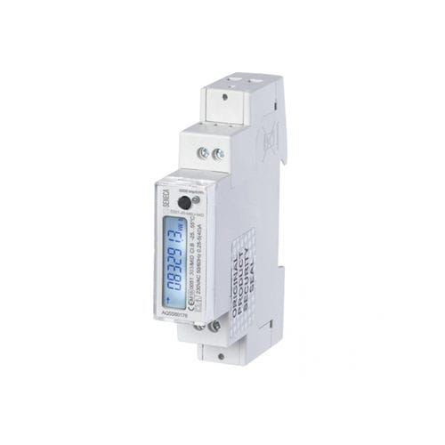 Compteur d'énergie électrique monophasé - S501-40 series - SENECA | AUTOMATION INTERFACES - sur rail DIN / avec afficheur LCD / Modbus