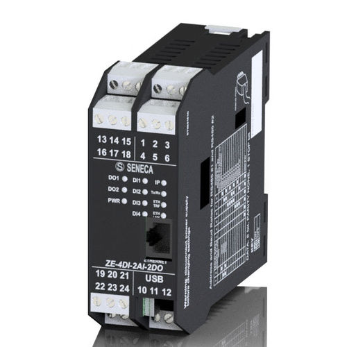 Module E/S analogique - ZE-4DI-2AI-2DO - SENECA | AUTOMATION INTERFACES - numérique / Modbus / Ethernet