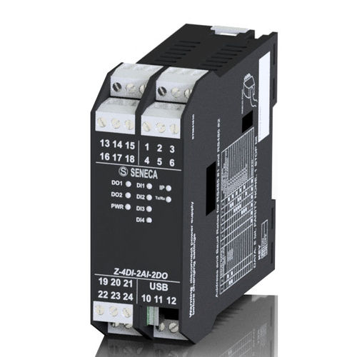 Module E/S analogique - Z-4DI-2AI-2DO - SENECA | AUTOMATION INTERFACES - numérique / USB / Modbus RTU