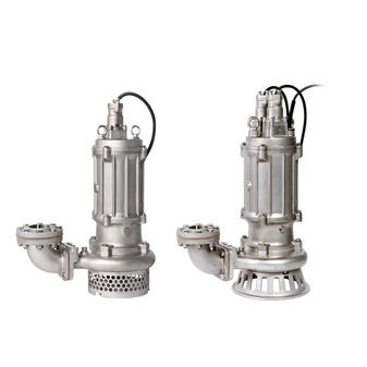 Pompe à rotor - 50SFQ2.4S - TSURUMI MANUFACTURING CO., LTD. - pour eaux usées / électrique / immergée