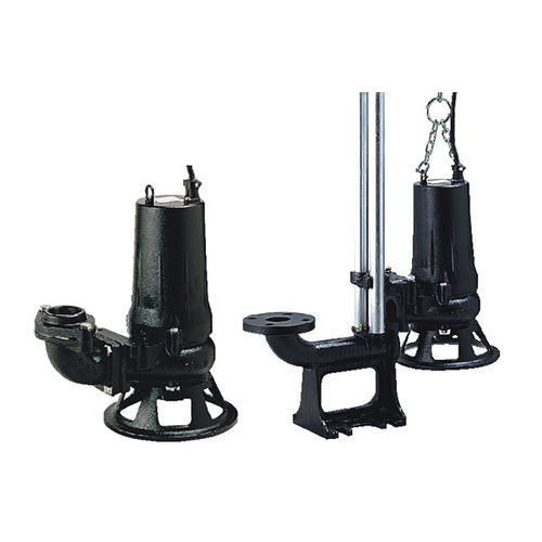 Pompe à rotor - 50B2.4S - TSURUMI MANUFACTURING CO., LTD. - pour eaux usées / électrique / immergée