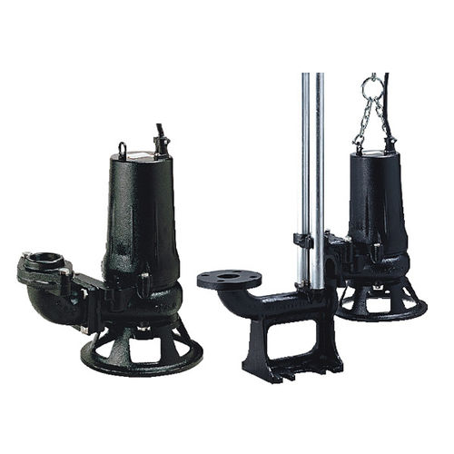Pompe à rotor - C series - TSURUMI MANUFACTURING CO., LTD. - pour eaux usées / électrique / immergée
