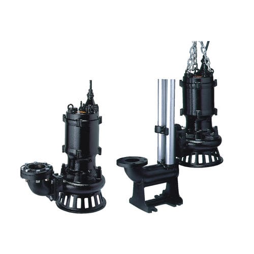 Pompe à rotor - SF series - TSURUMI MANUFACTURING CO., LTD. - pour eaux usées / électrique / immergée
