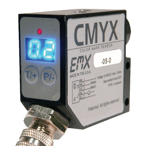 Capteur de marquage couleur photoélectrique - CMYX  - EMX Industries Inc. - fin / à haute vitesse