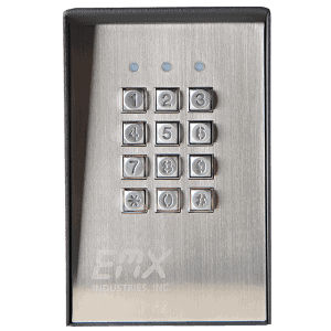 Clavier numérique 12 touches - KPX 100 - EMX Industries Inc. - mural / en métal / en enduit