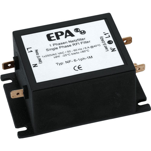 Filtre électronique passe-bas - NF-1ph-1M - EPA GmbH - passif / RFI / AC