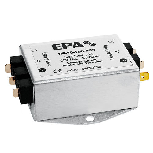 Filtre électronique passe-bas - NF-1ph-FSY  - EPA GmbH - passif / RFI / compact
