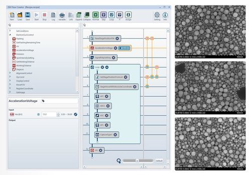Logiciel de traitement d'images - EM - Hitachi High-Tech Europe GmbH - d'automatisation / pour microscope électronique à balayage / pour microscopie