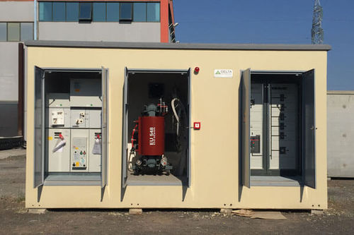 Sous-station pour distribution électrique - CSS-Plus series - Delta Technology srl - préfabriqué / d'extérieur / modulaire