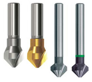 Fraise monobloc - 90° | C108 TiAlN  - Sutton Tools - d'ébavurage / en acier rapide / pour acier