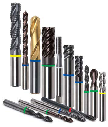 Fraise en bout - Harmony series - Sutton Tools - monobloc / d'ébauche / à queue cylindrique
