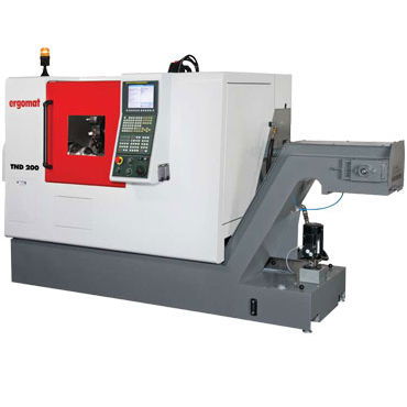 Tour CNC - TND 200 series - ergomat - horizontal / 2 axes / à banc incliné