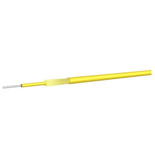 Câble optique de données - 84075437 - HUBER+SUHNER - isolé / simplex / réseau