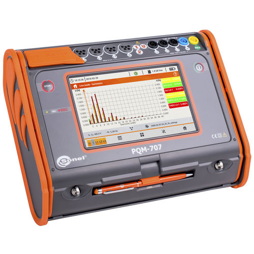 Analyseur de surveillance - PQM-707 - Sonel SA - de process / pour réseau électrique / pour centrale