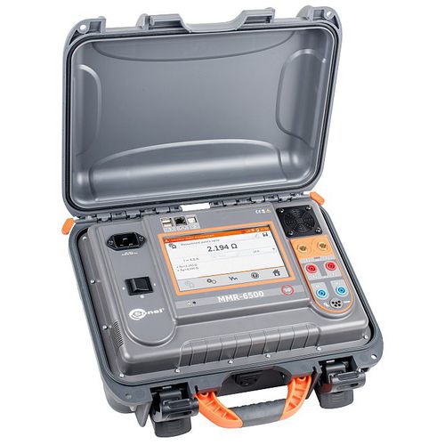 Microhmmètre numérique - MMR-6500 - Sonel SA - portable / à faible résistance / 4 fils