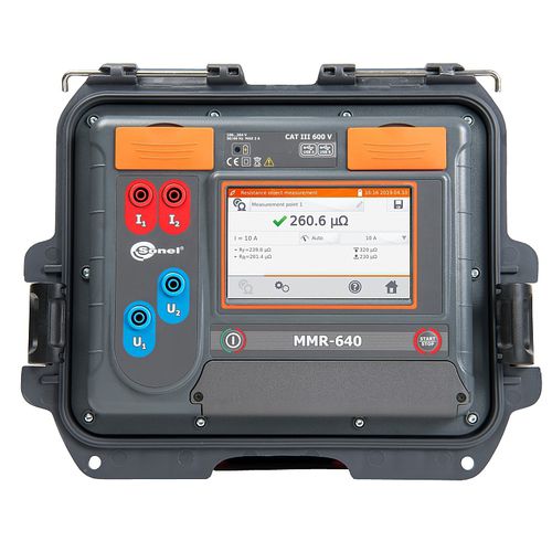 Microhmmètre numérique - MMR-640 - Sonel SA - portable / à faible résistance / 4 fils