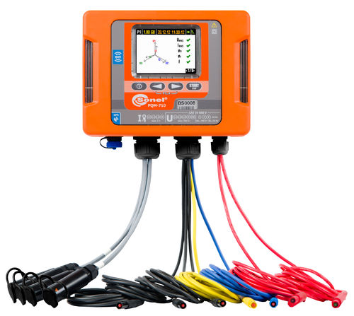 Analyseur de surveillance de machine - PQM-710 - Sonel SA - de process / pour réseau électrique / pour centrale