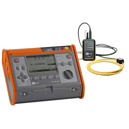 Testeur de résistance de terre - MRU-200-GPS with ERP-1 adapter - Sonel SA - de continuité / électrique / de courant de fuite