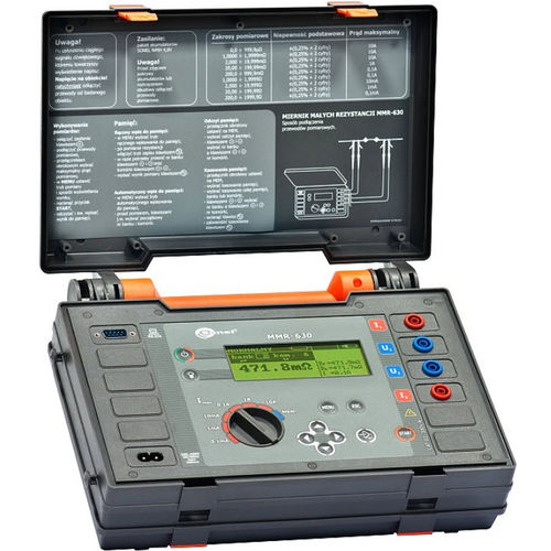 Microhmmètre numérique - MMR-630 - Sonel SA - portable / à faible résistance / 4 fils
