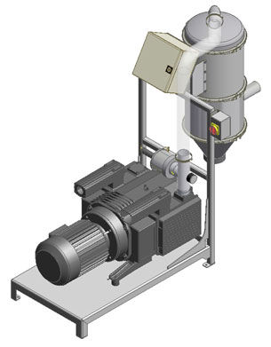 Soufflante à vide - 4 - 9.3 kW - Coperion K-Tron GmbH