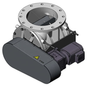 Écluse rotative pour transport pneumatique - ZRD - Coperion K-Tron GmbH - socle rond