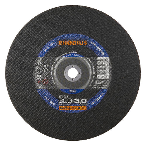 Disque à tronçonner de métal - ST21 - RHODIUS - en acier / pour machine stationnaire