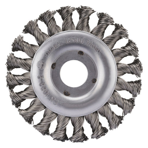 Brosse circulaire torsadée - SRBZ - RHODIUS - de nettoyage / en fil métallique