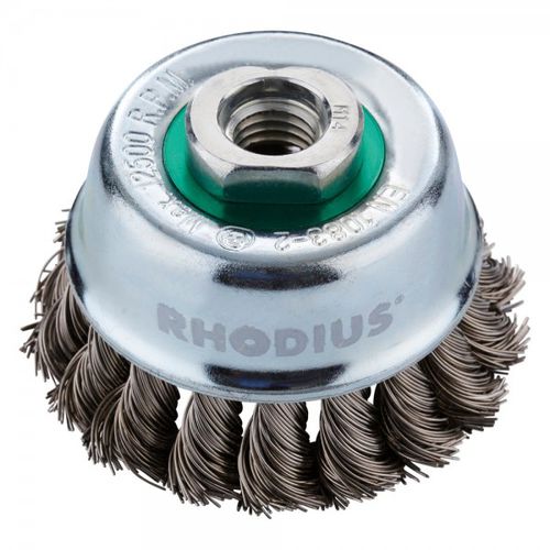 Brosse en coupe - ETBZ - RHODIUS - de nettoyage / métallique