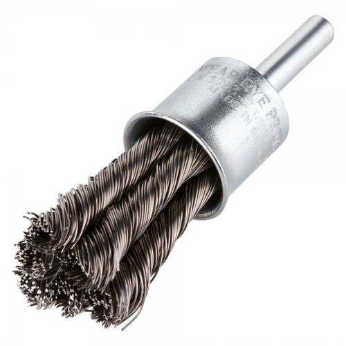 Brosse pinceau - SPBZ - RHODIUS - de nettoyage / métallique / avec axe