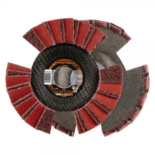 Disque à lamelle pour acier inoxydable - VSK VISION - RHODIUS - de finition
