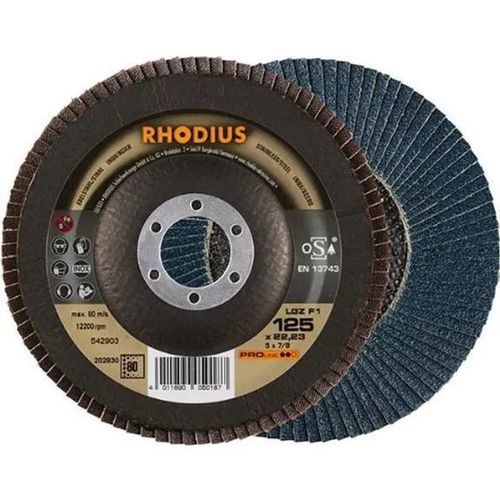 Disque à lamelle pour acier inoxydable - LGZ - RHODIUS - à lamelles verticales / de finition