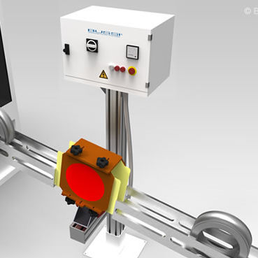 Démagnétiseur tunnel - D-V - Bussi Demagnetizing Systems - pour pièces / en ligne / à impulsion