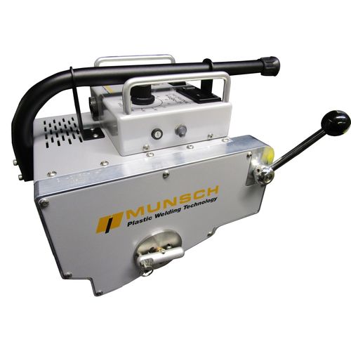 Machine de soudage par coin chauffant - Wedge-It-PLUS - MUNSCH Plastic Welding Technology - manuelle / pour film / pour toiture